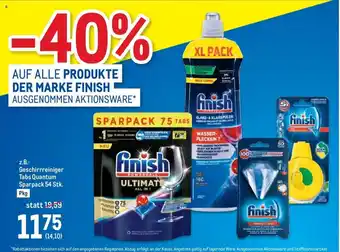 Metro z.B.: Geschirrreiniger Tabs Quantum Sparpack 54 Stk. Angebot