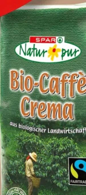Spar Bio-caffè crema Angebot