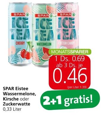 Spar Eistee Angebot