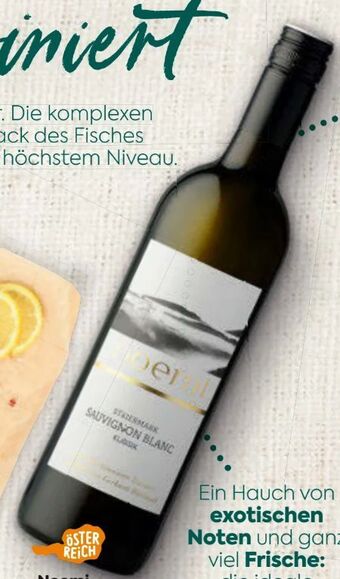 Billa Sauvignon blanc klassik Angebot