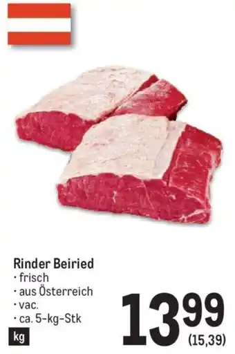 Metro Rinder Beiried *ca. 5-kg-Stk Angebot