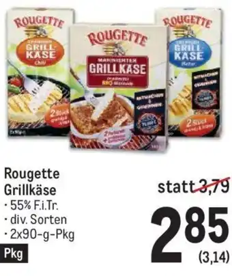 Metro Rougette Grillkäse .55% F.i.Tr. • div. Sorten - 2x90-g-Pkg Angebot
