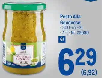 Pesto Alla Genovese -500-ml-Gl • Art.-Nr. 22090