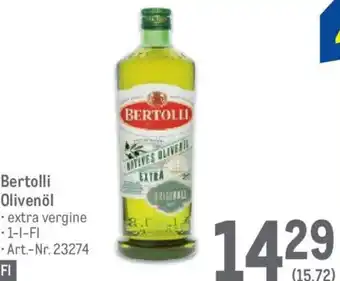 Metro Bertolli Olivenöl • extra vergine 1-L-Fl Angebot