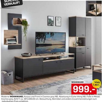 Möbel Ludwig WOHNWAND Angebot