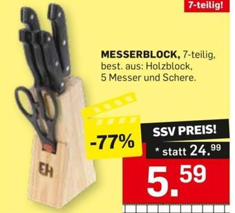 Möbel Ludwig MESSERBLOCK, 7-teilig, Angebot