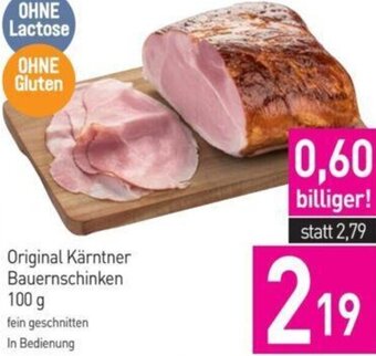 Sutterlüty Original Kärntner Bauernschinken 100 g Angebot