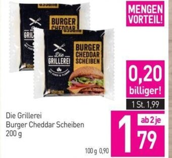 Sutterlüty Die Grillerei Burger Cheddar Scheiben 200 g Angebot