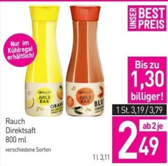 Sutterlüty Rauch Direktsaft 800 ml Angebot