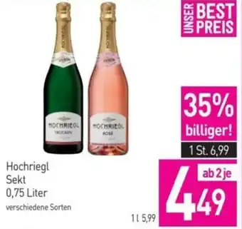 Sutterlüty Hochriegl Sekt 0,75 Liter verschiedene Sorten Angebot