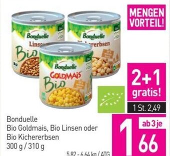 Sutterlüty Bio Goldmais, Bio Linsen oder Bio Kichererbsen 300 g/310 g Angebot