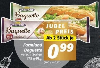 Nah&Frisch Farmland Baguette versch. Sorten 175 g-Pkg. Angebot