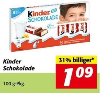 Nah&Frisch Kinder Schokolade 100 g-Pkg. Angebot