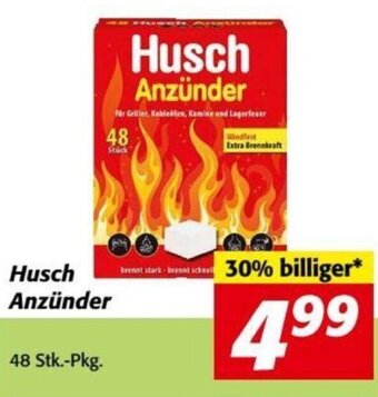 Nah&Frisch Husch Anzünder 48 Stk.-Pkg. Angebot