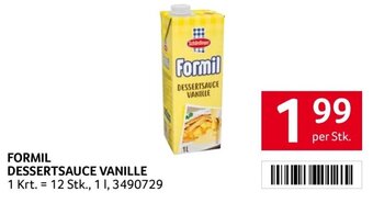 Transgourmet FORMIL DESSERTSAUCE VANILLE per Stk. Angebot