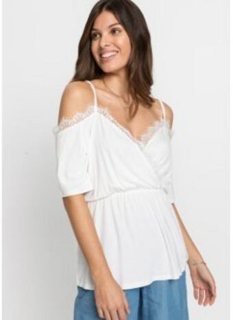 Bonprix Shirt mit spitze Angebot