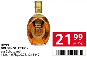 Transgourmet DIMPLE GOLDEN SELECTION per Pkg. Angebot