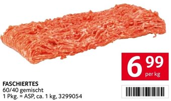 Transgourmet FASCHIERTES 60/40 gemischt per kg Angebot