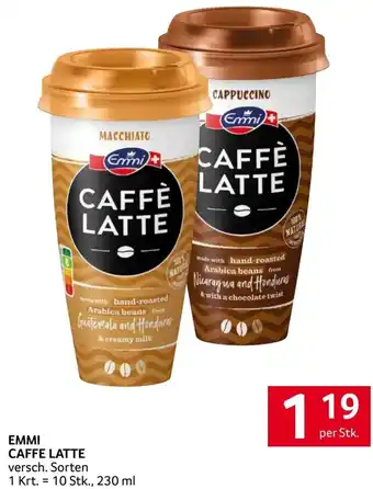 Transgourmet EMMI CAFFE LATTE versch. Sorten per Stk. Angebot