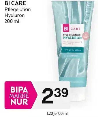 Bipa BI CARE Pflegelotion Hyaluron 200 ml Angebot