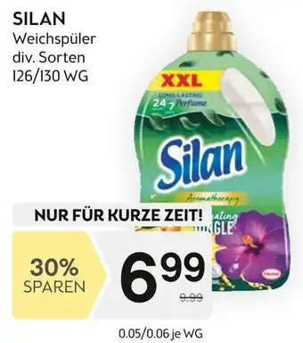Bipa SILAN Weichspüler div. Sorten 126/130 WG Angebot