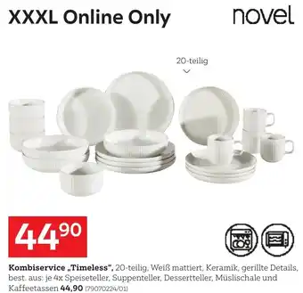XXXLutz novel Kombiservice ,,Timeless", 20-teilig Angebot
