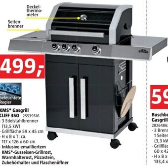 Bauhaus KMS* Gasgrill CLIFF 350 Angebot