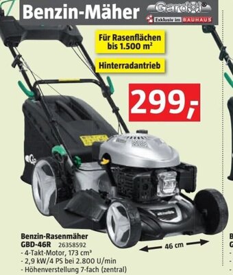Bauhaus Benzin-Rasenmäher GBD-46R Angebot