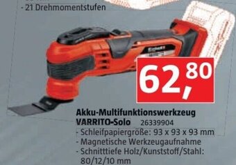 Bauhaus Einhell Akku-Multifunktionswerkzeug VARRITO-Solo Angebot