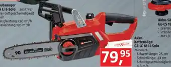 Bauhaus Einhell Akku- Kettensäge GE-LC 18 Li-Solo Angebot