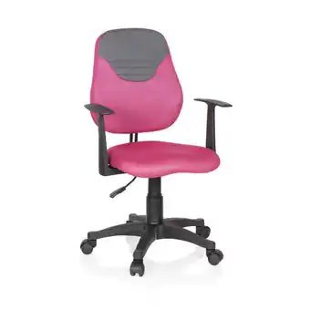 XXXLutz Jugenddrehstuhl in grau, pink Angebot