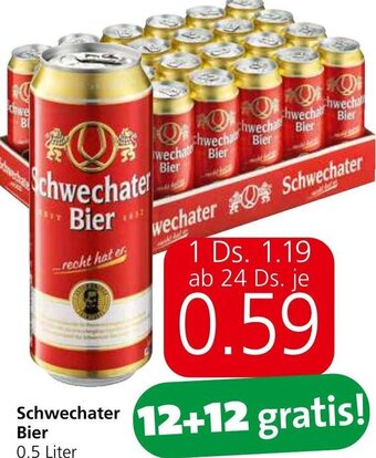 Spar Schwechater Bier 0,5 Liter Angebot