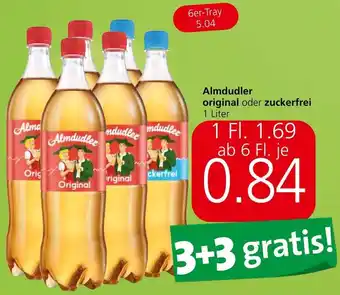 Spar Almdudler Original oder Almdudler 1 Liter Angebot