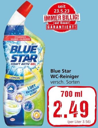 Spar Blue Star WC-Reiniger versch. Sorten 700 ml Angebot