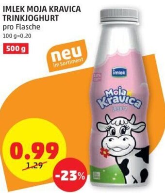 PENNY IMLEK MOJA KRAVICA TRINKJOGHURT pro Flasche Angebot