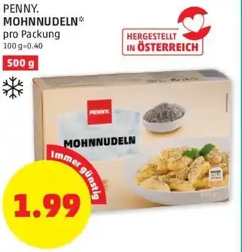 PENNY PENNY. MOHNNUDELN* pro Packung Angebot