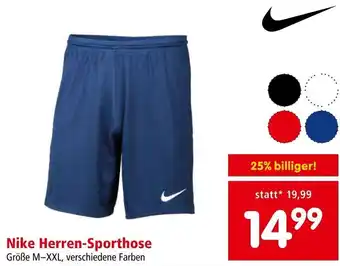 Interspar Nike Herren-Sporthose Größe M-XXL, verschiedene Farben Angebot
