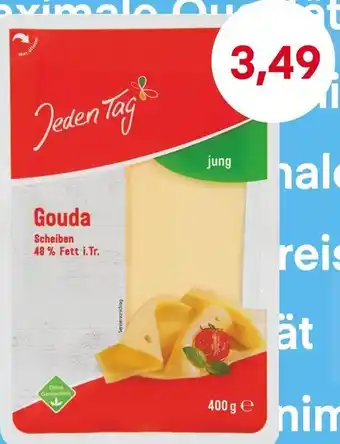 MPreis Jeden Tag Gouda 400 g Angebot