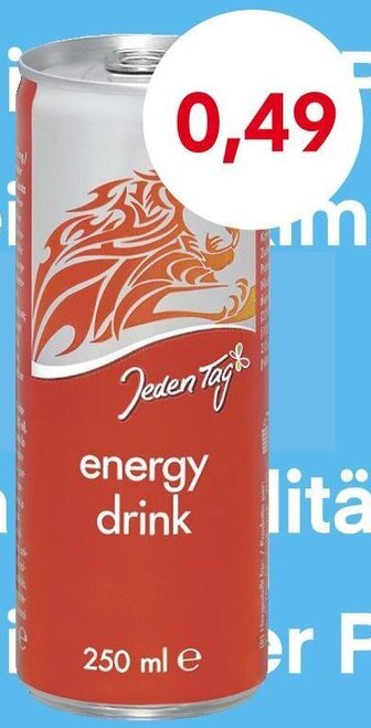MPreis Jeden Tag energy drink 250 ml Angebot