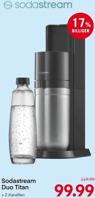 MPreis Sodastream Duo Titan Angebot