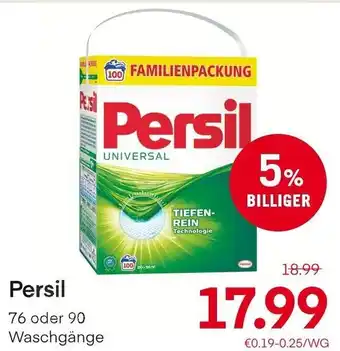MPreis Persil 76 oder 90 Waschgänge Angebot