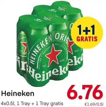 MPreis Heineken 4x0.51, 1 Tray + 1 Tray gratis Angebot