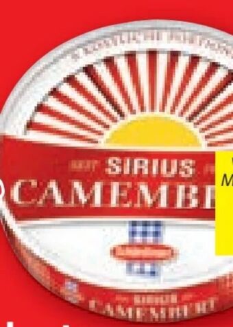 Lidl Sirius camembert Angebot