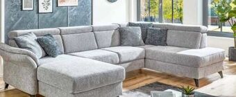 Polstermöbel Fischer Wohnlandschaft stoff Angebot