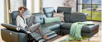 Polstermöbel Fischer Ecksofa leder Angebot