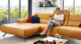 Polstermöbel Fischer Ecksofa leder Angebot