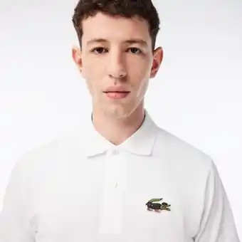 Lacoste Herren lacoste x netflix poloshirt aus bio-baumwolle Angebot