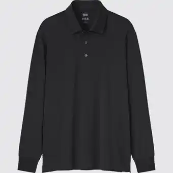 UNIQLO Airism long sleeved polo shirt Angebot