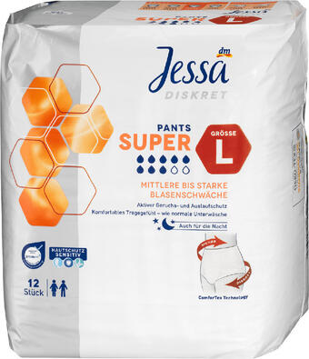 dm Jessa pants bei blasenschwäche large super Angebot