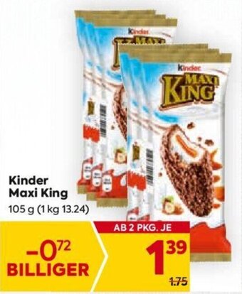 Billa Kinder Maxi King 105 g Angebot